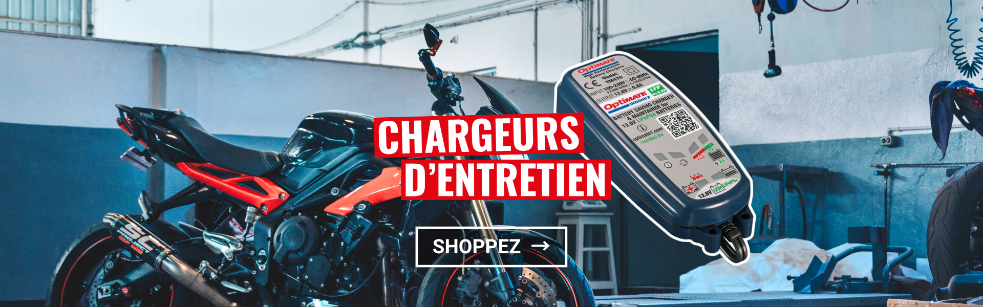 Chargeurs d'entretien